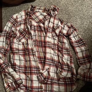 Plaid flannel like new